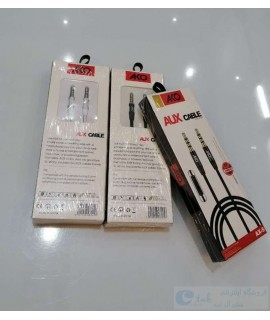 کابل AUX برند aco - کابل اتصال گوشی به ضبط ماشین - کیفیت عالی - 2 متری کابل AUX (اتصال گوشی به پخش)